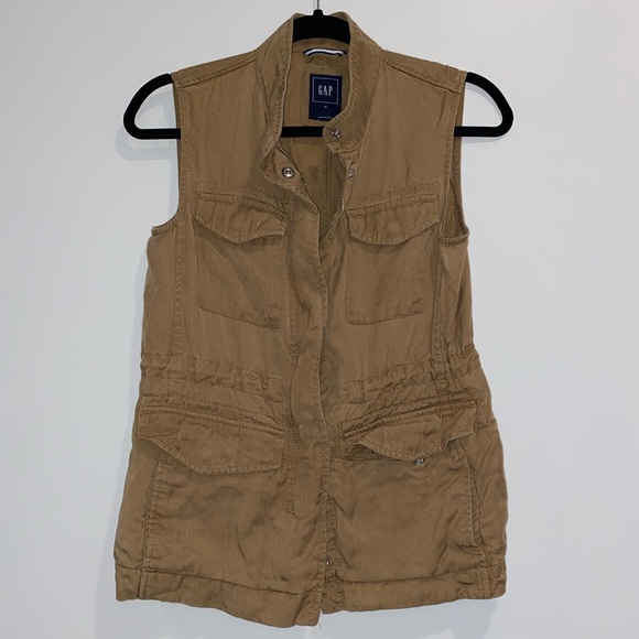 Gap XS khaki utility vest - Picture 1 of 4